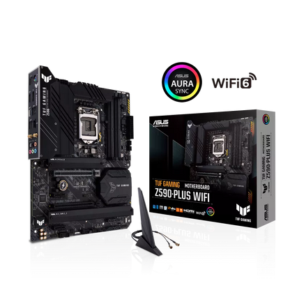 ASUS TUF GAMING Z590 PLUS WIFI INTEL LGA1200 MOTHERBOARD