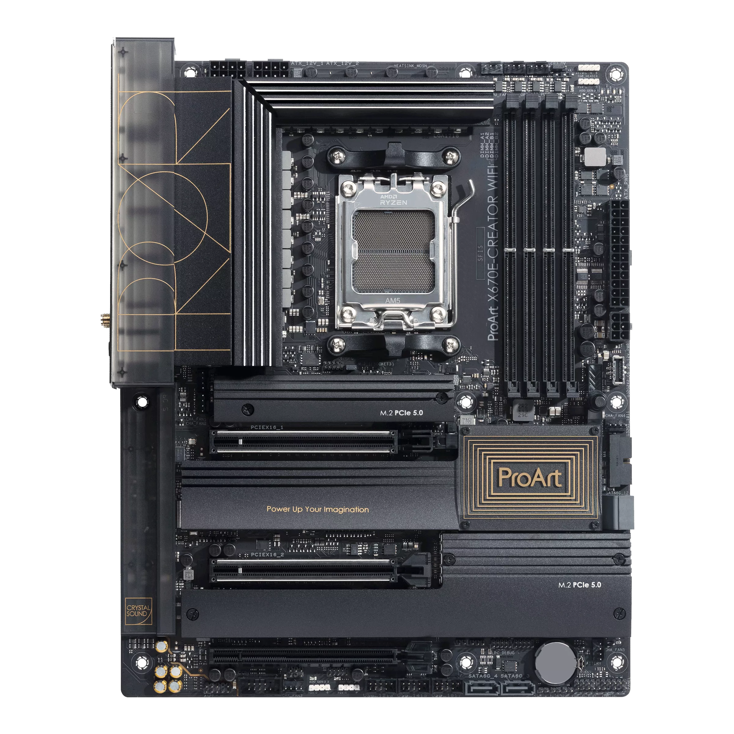 ASUS PROART X670E CREATOR WIFI AMD AM5 DDR5 MOTHERBOARD