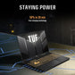 ASUS TUF Gaming F16, Gaming Laptop, Intel Core 5 Processor 210H, RTX 3050 GPU (16GB/512GB/40.64 cms (16) FHD+/Windows 11 Home/Microsoft Office Home 2024 + Microsoft 365 Basic) FX607VJB-RL179WS