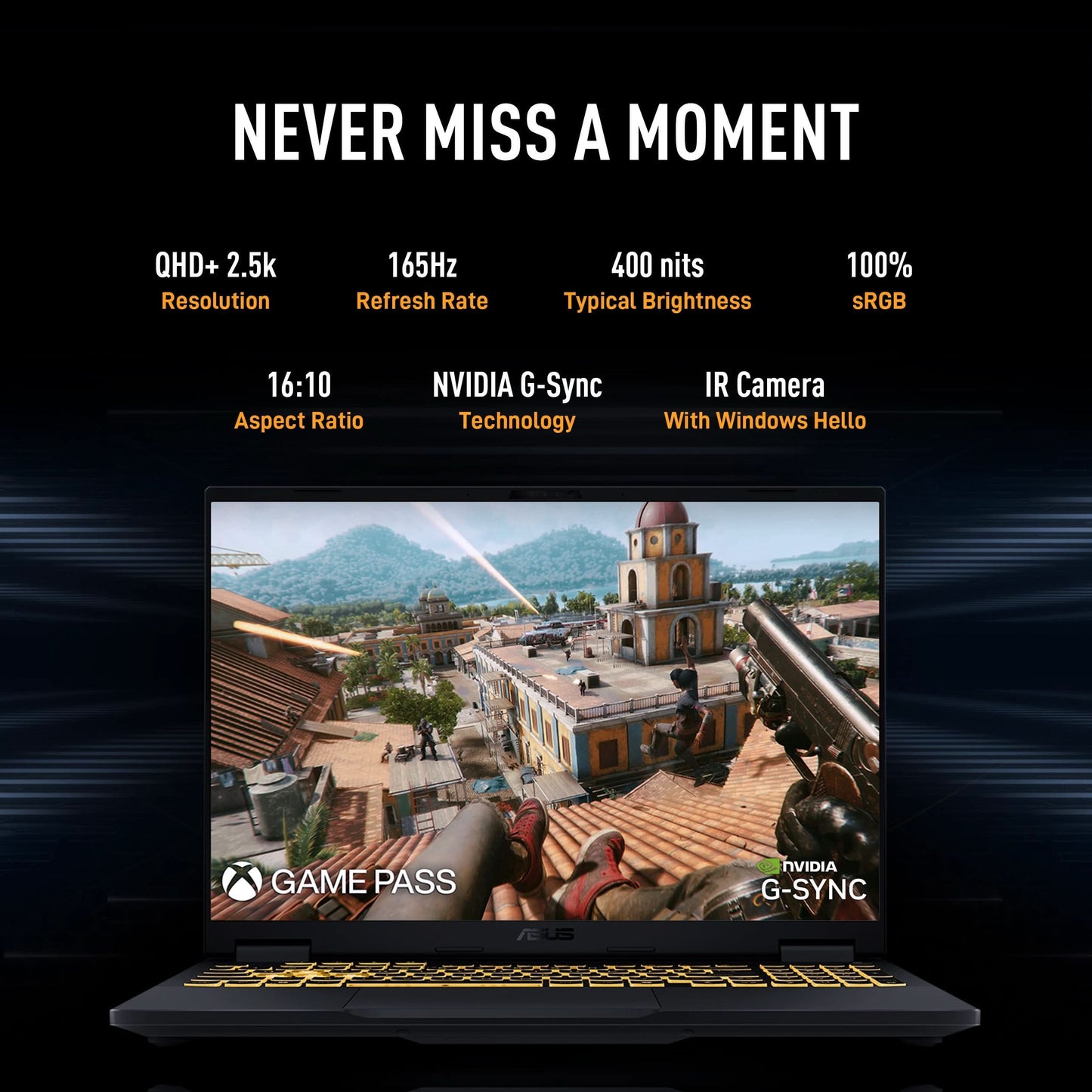ASUS TUF GAMING F16 FX688JPR-QT043WS [CI7-14650HX/32GB/1TB SSD/WIN11 HOME+MS24/16.0"/8GB-RTX5070 GRAPHICS/1 YEAR(S)/GREY]