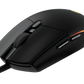 LOGITECH G102 Lightsync 2nd Gen Wired Ambidextrous Gaming Mouse ( 910-005802 ) ( 8000DPI / 6 Macro Buttons ) ( Black )