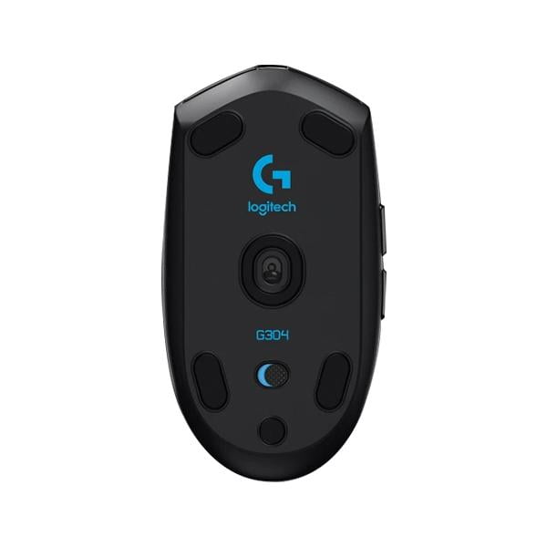 LOGITECH G304 Lightspeed Wireless Ambidextrous Gaming Mouse ( 910-005284 ) ( 12000DPI / 6 Macro Buttons ) ( Black )