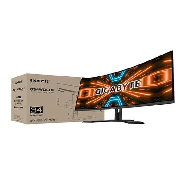 GIGABYTE G34WQC A 34 Inch 144Hz VA Panel 120% SRGB 1MS AMD Freesync Gaming Monitor