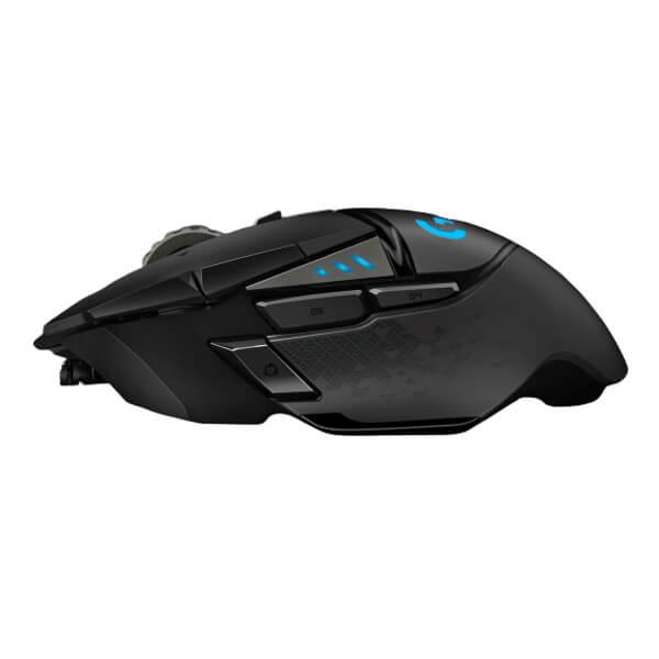 LOGITECH G502 Hero Wired Ergonomic Gaming Mouse ( 910-005472 ) ( 25600DPI / 6 Macro Buttons ) ( Black )