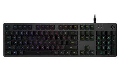 LOGITECH G512 RGB Full Size Mechanical Wired Gaming Keyboard ( GX Brown Switch )