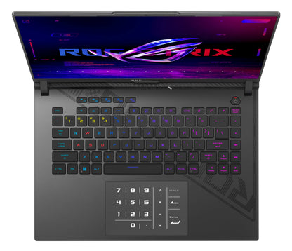 ASUS 2024- STRIX G16 G614JIR-N4062WS [CI9-14900HX 14TH GEN/16GB/1TB SSD/WIN11 HOME+MSO/16.0 INCH/8GB-RTX4070 GRAPHICS /1 YEAR(S)/GREY]