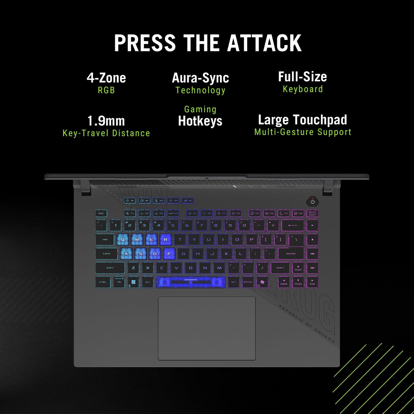 ASUS ROG STRIX G16 G614PH-RV033WS [R9-8940HX/16GB/1TB SSD/WIN11 HOME+MS24/16.0"/8GB-RTX5050 GRAPHICS/1 YEAR(S)/GREY]