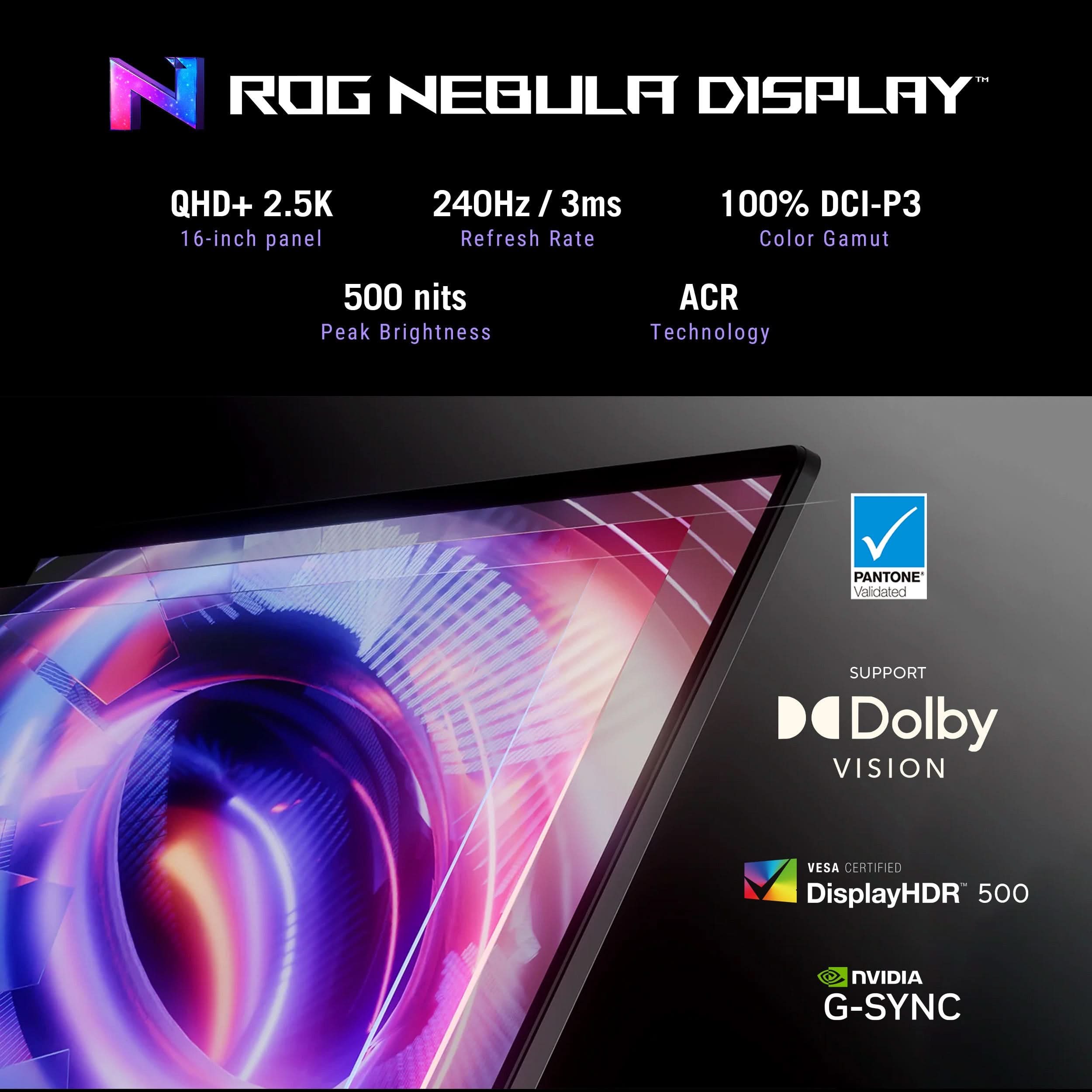 ASUS ROG STRIX G16 G614PM-S5046WS [R9-8940HX/16GB/1TB SSD/WIN11 HOME+MS24/16.0"/8GB-RTX5060 GRAPHICS/1 YEAR(S)/GREY]
