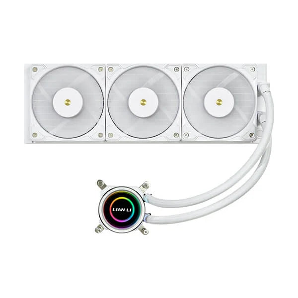 LIAN LI Galahad II Trinity Performance 360mm CPU Liquid Cooler (White)