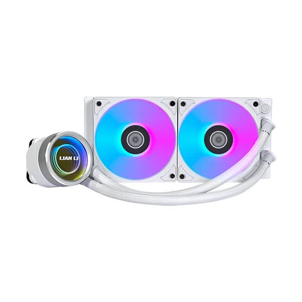 LIAN LI Galahad ll Trinity ARGB 240mm CPU Liquid Cooler (White)