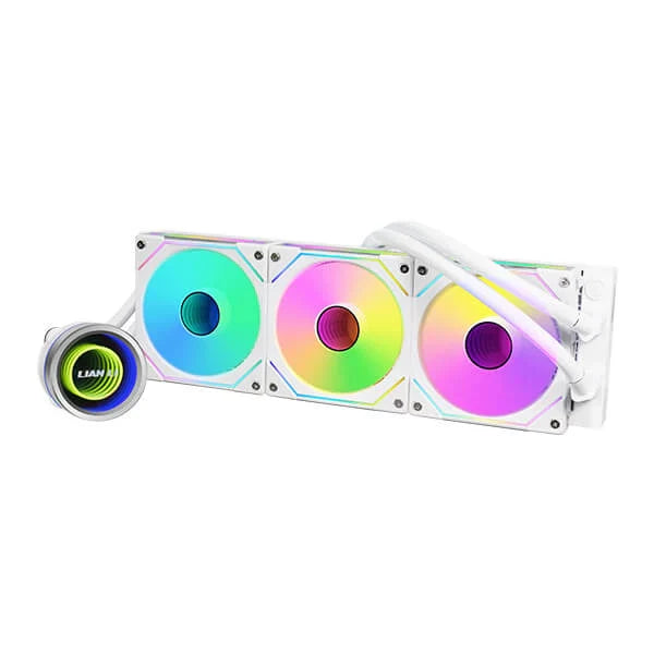 LIAN LI Galahad II Trinity SL-INF ARGB 360mm CPU Liquid Cooler (White)
