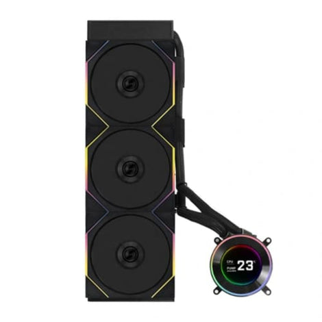 LIAN LI Hydroshift II LCD-C 360TL 360mm ARGB CPU Liquid Cooler ( With LCD Display ) ( Black )