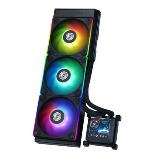 LIAN LI HYDROSHIFT LCD 360R AIO CPU LIQUID COOLER G89.GHSLCD36RB.IN BLACK
