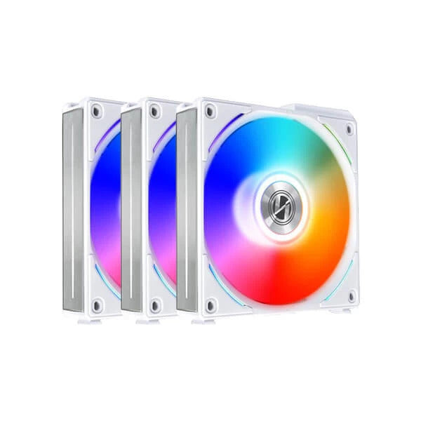LIAN LI UNI Fan AL120 120mm ARGB Cabinet Fan (White) (Triple Pack)