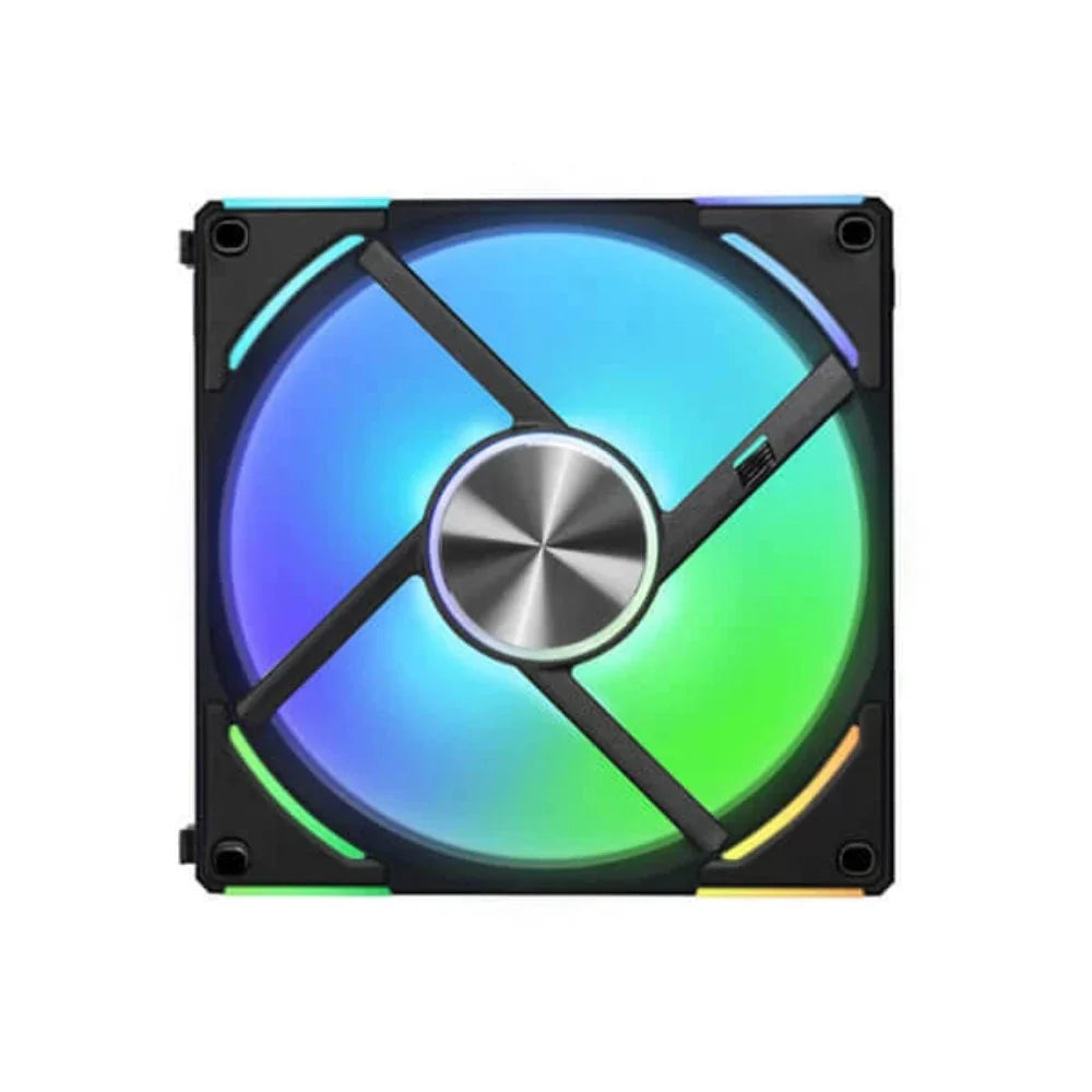 LIAN LI UNI Fan AL120 V2 ARGB Cabinet Fan (Black) (Triple Pack)