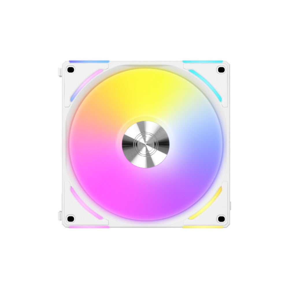 LIAN LI UNI Fan AL120 V2 ARGB Cabinet Fan (White) (Triple Pack)
