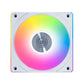 Lian Li UNI Fan CL Wireless RGB 120mm Reverse Blade White Cabinet Fan, Triple Pack