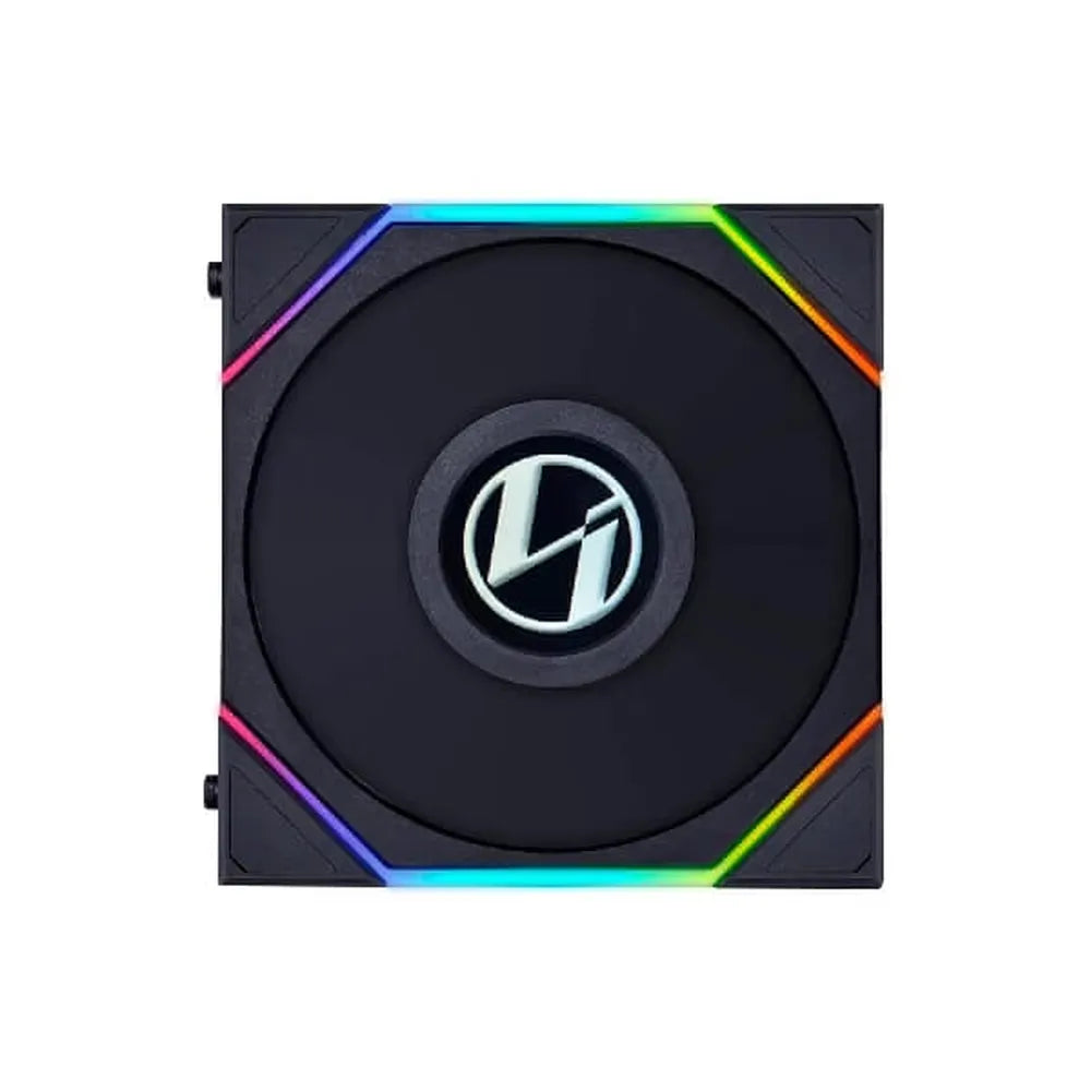 LIAN LI TL 120mm LCD Fan (Triple Pack) Black