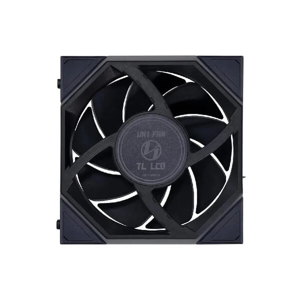 LIAN LI TL 120mm LCD Fan (Triple Pack) Black
