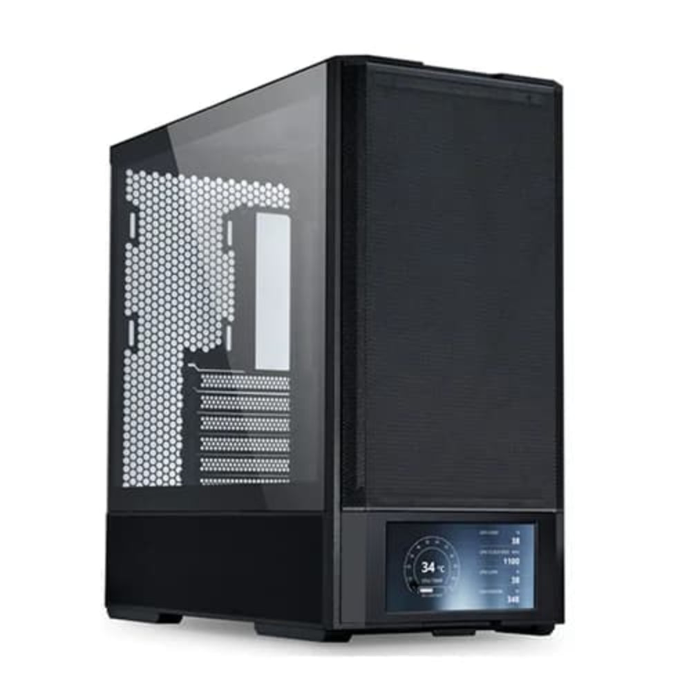 LIAN LI LANCOOL 207 Digital ATX Mid Tower Cabinet ( Black )