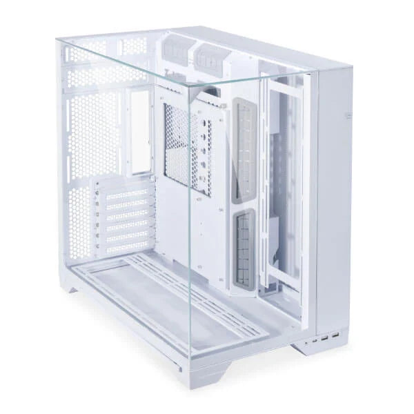 LIAN LI O11 Vision EATX Mid Tower Cabinet (White)