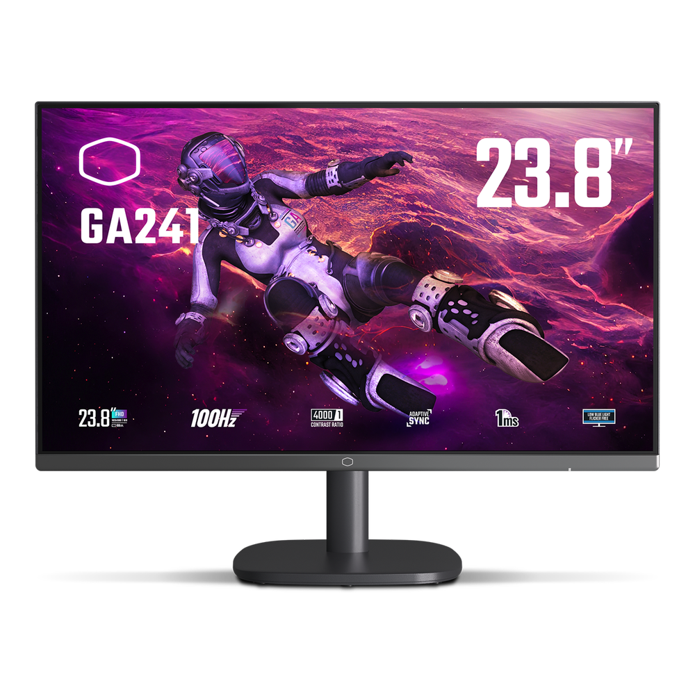 COOLER MASTER GA241 24 Inch FHD 100Hz 1MS Gaming Monitor