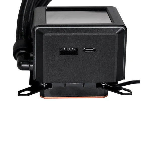 LIAN LI Galahad II LCD ARGB 280mm CPU Liquid Cooler (Black)