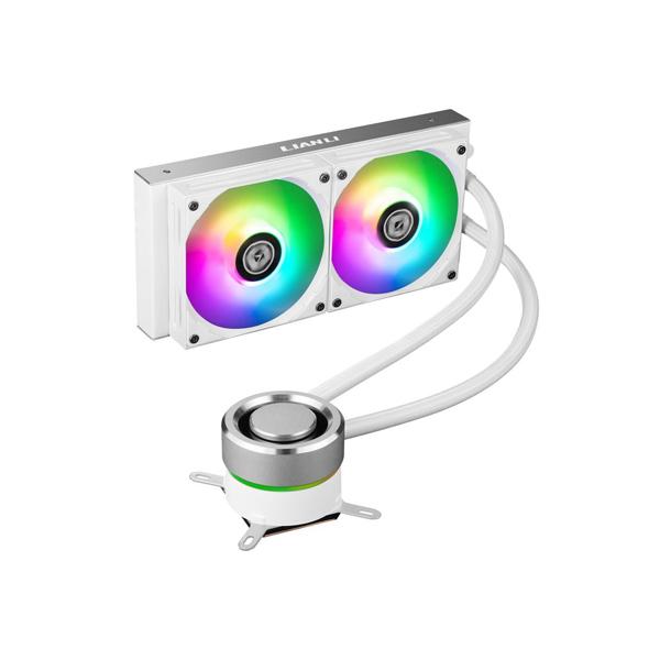 LIAN LI Galahad 240 ARGB 240mm CPU Liquid Cooler (White)