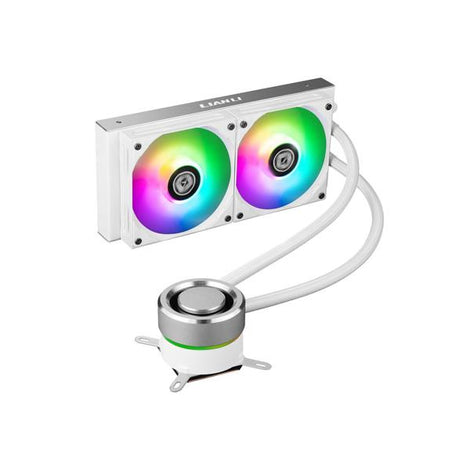 LIAN LI Galahad 240 ARGB 240mm CPU Liquid Cooler (White)