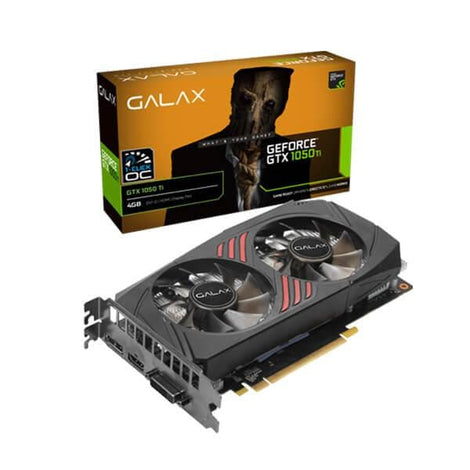 GALAX GeForce GTX 1050 Ti (1-Click OC) 4GB Nvidia Graphic Card