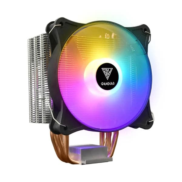 GAMDIAS Boreas E1-410 Single Tower CPU Air Cooler (Black)