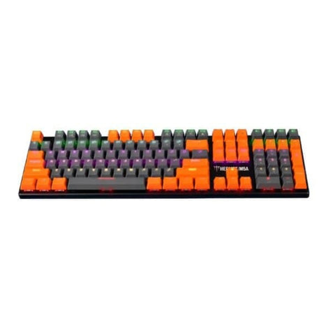GAMDIAS Hermes M5A Full Size Mechanical Wireless Gaming Keyboard ( Black ) ( Clicky Blue Switches )