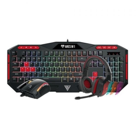 GAMDIAS Poseidon M2 Full Size Membrane Wired Gaming Keyboard ( Black ) ( Membrane Switch )