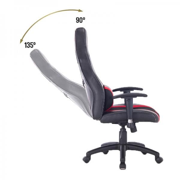 ANT ESPORTS GameX Alpha Gaming Chair (Red-Black)