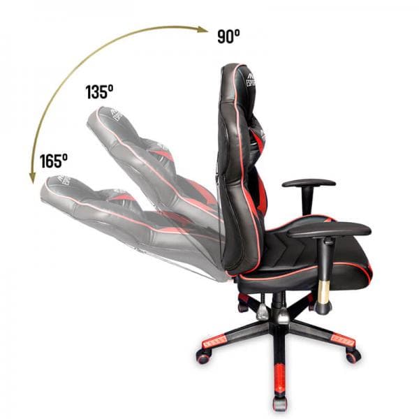 ANT ESPORTS GameX Infinity Gaming Chair (Red-Black)