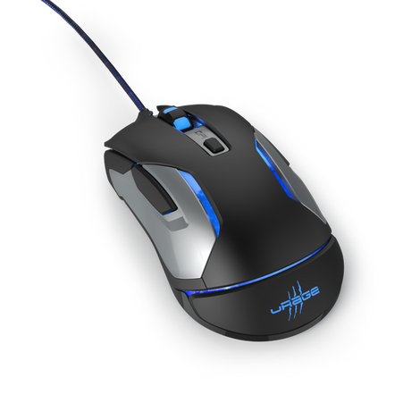 HAMA 186053 Reaper 320 Wired Ambidextrous Gaming Mouse ( 10000DPI / 4 Macro Buttons ) ( Black )