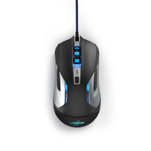 HAMA 186053 Reaper 320 Wired Ambidextrous Gaming Mouse ( 10000DPI / 4 Macro Buttons ) ( Black )