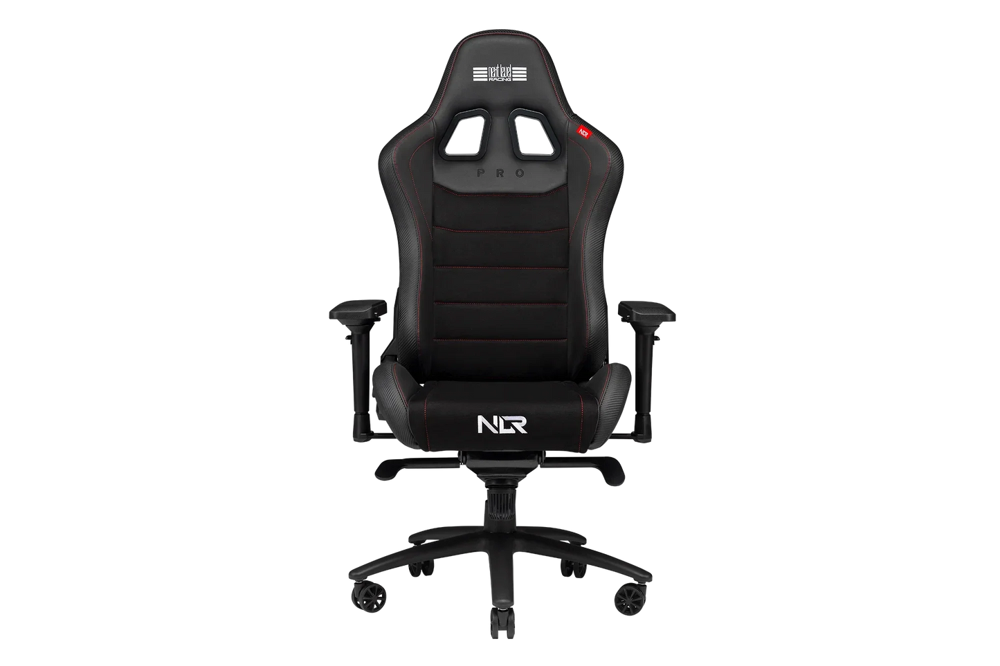 NEXT LEVEL RACING PRO GAMING CHAIR BLACK LEATHER & SUEDE EDITION NLR-G003