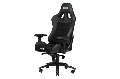 NEXT LEVEL RACING PRO GAMING CHAIR BLACK LEATHER & SUEDE EDITION NLR-G003