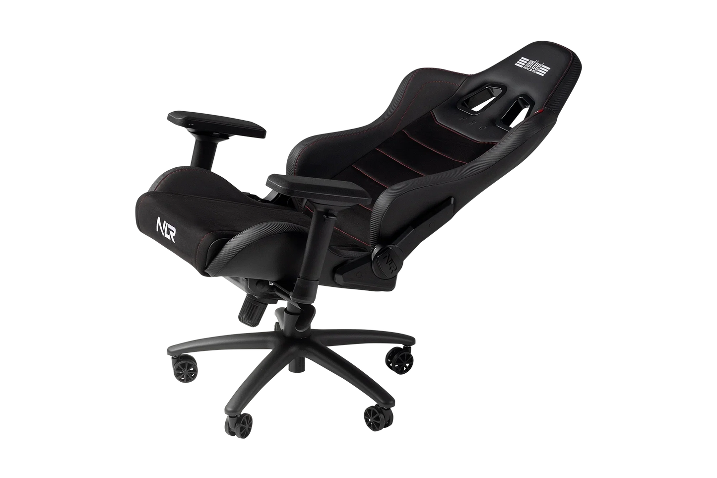 NEXT LEVEL RACING PRO GAMING CHAIR BLACK LEATHER & SUEDE EDITION NLR-G003