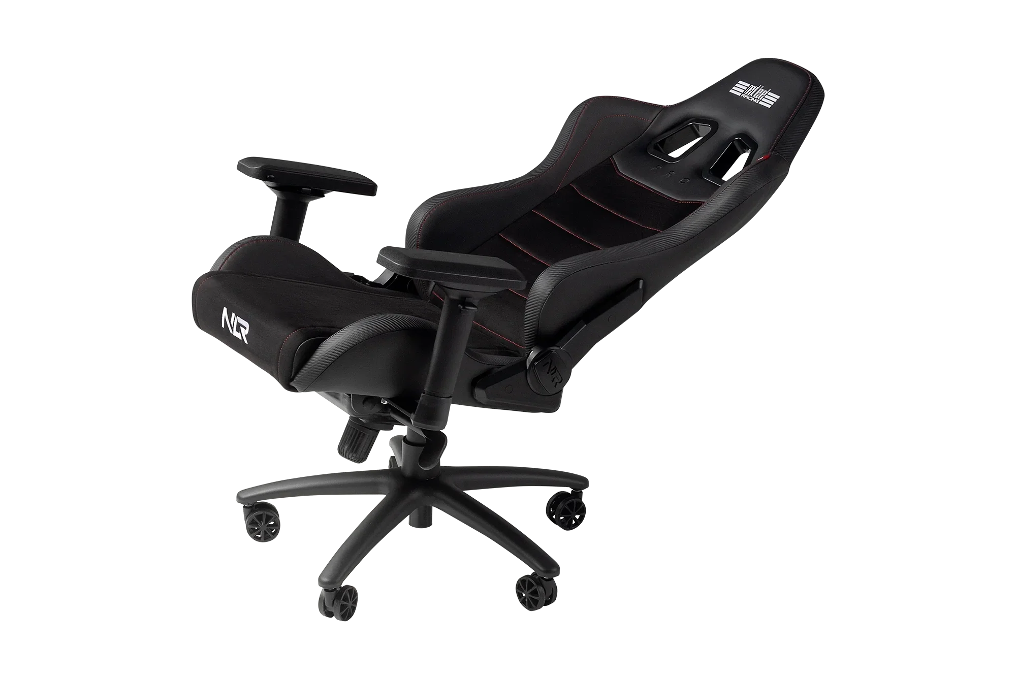 NEXT LEVEL RACING PRO GAMING CHAIR BLACK LEATHER & SUEDE EDITION NLR-G003