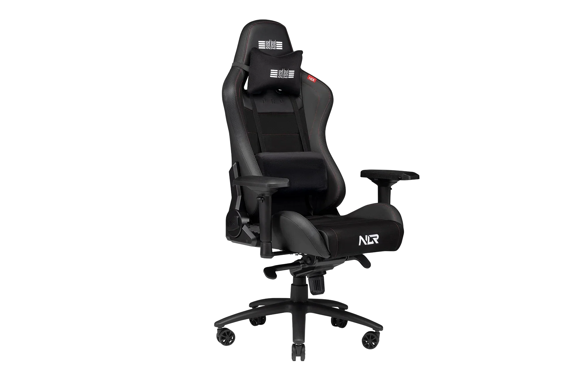 NEXT LEVEL RACING PRO GAMING CHAIR BLACK LEATHER & SUEDE EDITION NLR-G003