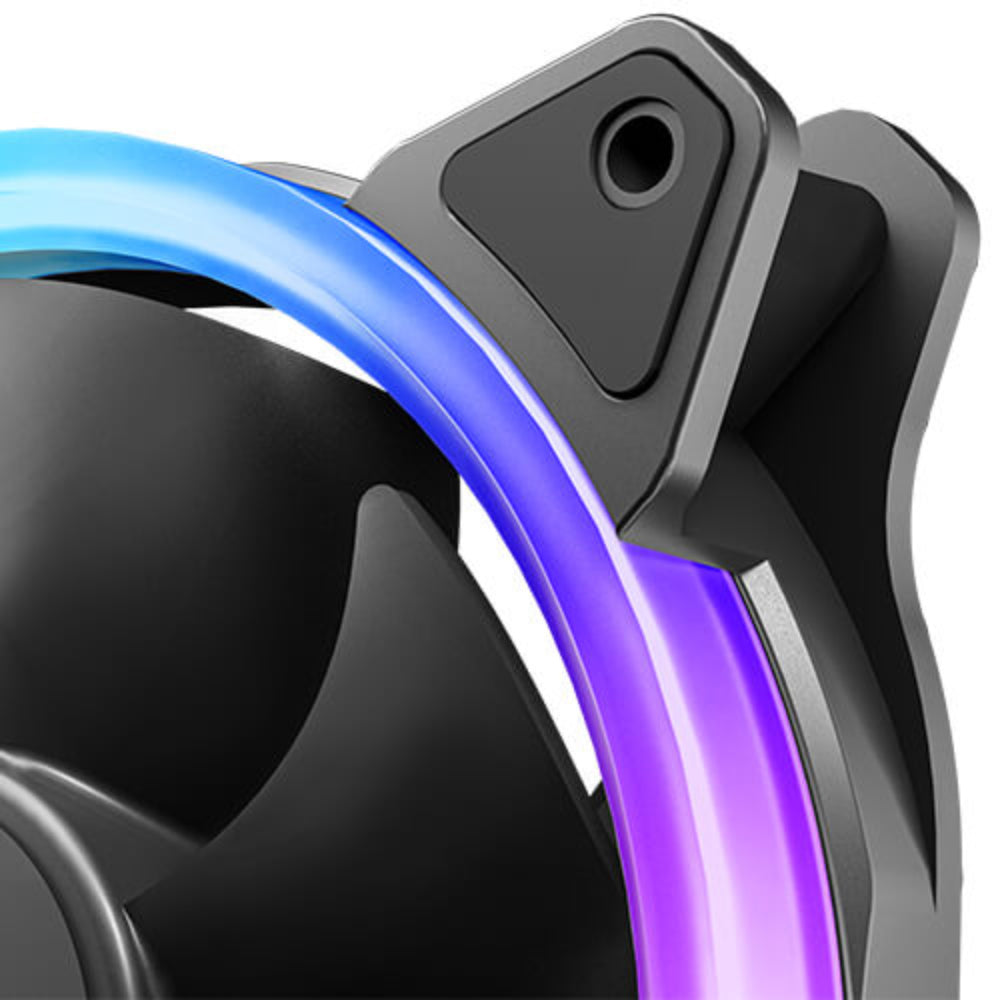 ANTEC Neon 120 ARGB 120mm Cabinet Fan ( Black ) ( Single Pack )