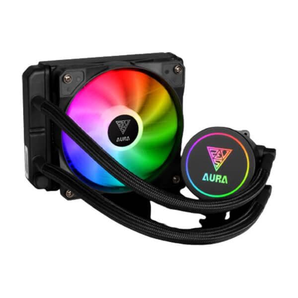 GAMDIAS AURA GL 120 RGB 120mm CPU Liquid Cooler (Black)