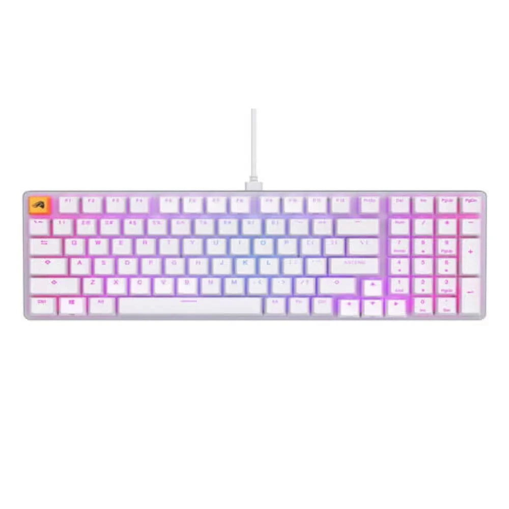 GLORIOUS GMMK 2 96% Mechanical Wired Gaming Keyboard ( White ) ( Fox Linear Switches )