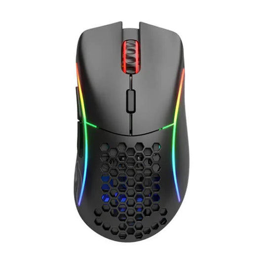 GLORIOUS Model D Minus Wireless Ergonomic Gaming Mouse ( GLO-MS-DM-MB ) ( 12000DPI / 6 Macro Buttons ) ( Matte Black )