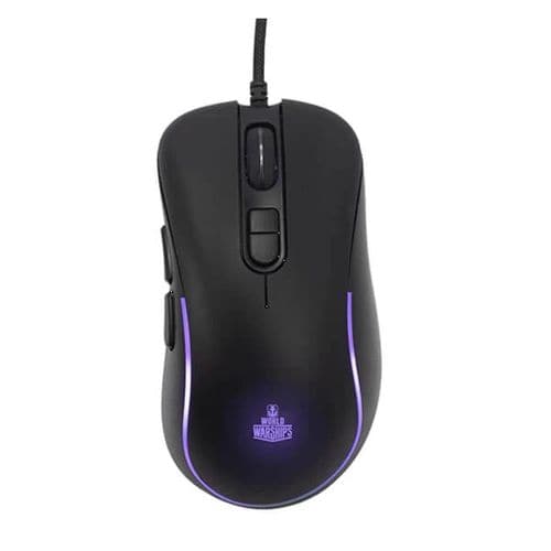 ANT ESPORTS GM270W Optical Wired Ergonomic Gaming Mouse ( GM270W ) (3200DPI / 7 Macro Button ) ( Black )
