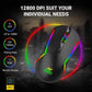 ANT ESPORTS GM330 Wired Ambidextrous RGB Gaming Mouse ( GM330-RGB-BLACK ) ( 12800DPI / 8 Macro Buttons ) ( Black )