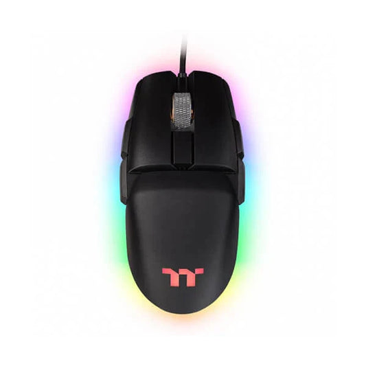 THERMALTAKE Argent M5 Wired Ambidextrous Gaming Mouse (GMO-TMF-WDOOBK-01) (16000DPI/8 Macro Button) (Black)