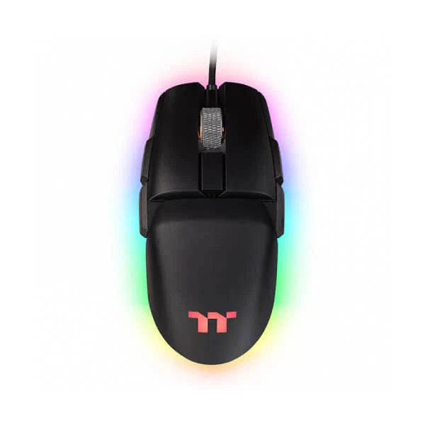 THERMALTAKE Argent M5 Wired Ambidextrous Gaming Mouse (GMO-TMF-WDOOBK-01) (16000DPI/8 Macro Button) (Black)